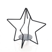 Подсвечник Звезда металлический под 1 свечу 607-42-B - фото 50044