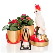 Подсвечник чёрный кованый Лофт на 1 свечу 607-56-B - фото 50091