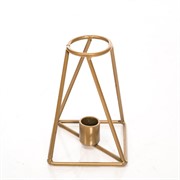 Подсвечник настольный Лофт золотой металл 607-59-G - фото 50108