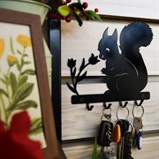 Ключница металл настенная Белочка 701-005 - фото 50802