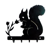 Ключница металл настенная Белочка 701-005 - фото 50804