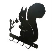 Ключница металл настенная Белочка 701-005 - фото 50805