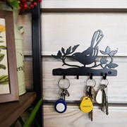 Ключница металлическая настенная Птичка на ветке 701-008 - фото 50818