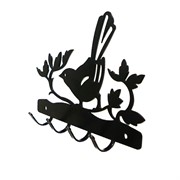 Ключница металлическая настенная Птичка на ветке 701-008 - фото 50821