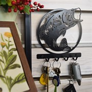 Ключница настенная Рыба металл 701-009 - фото 50824