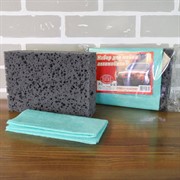 Губка автомобильная + салфетка - фото 50849