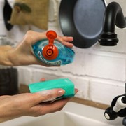 Губка бытовая Стандарт с чистящим слоем 10шт - фото 50856