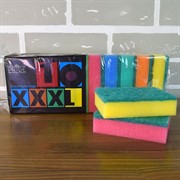 Губка бытовая Гранд с чистящим слоем 10шт - фото 50866