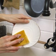 Губка бытовая Супер с чистящим слоем 5шт - фото 50876