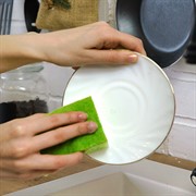 Губка бытовая Макси с чистящим слоем 5шт - фото 50879