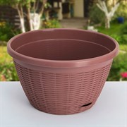 Кашпо подвесное 4,5л мокко - фото 51610