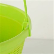 Кашпо подвесное 4,5л фисташковый - фото 51615