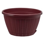 Кашпо подвесное 4,5л бордо - фото 52227