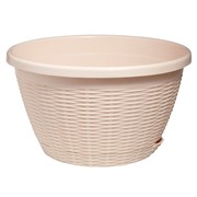 Кашпо подвесное 4,5л кремовый - фото 52231