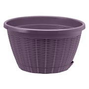 Кашпо подвесное 4,5л сливовый - фото 52235