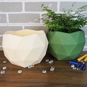 Кашпо Топаз 2,5л желтый - фото 52323