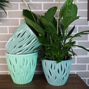 Кашпо Вдохновение 5,7л нефрит - фото 52338