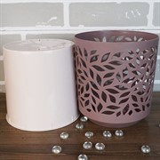 Кашпо Ливс 2,5л мокко-пудра - фото 52368