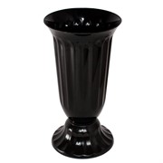 Вазон для срезки Флавия 2л чёрный - фото 52391