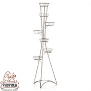 Подставка напольная Классика на 7 цветов черно-золотая 10-007-BG - фото 5241