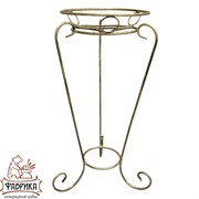 Подставка напольная Классика на 1 цветок кованая высота 62см 10-201 - фото 5243