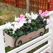 Подставка балконная для цветов длина 53см металлическая 51-031 - фото 52482