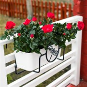 Подставка балконная для ящика на перила Стрекоза длина 50см металлическая 203-003 - фото 52513