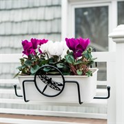 Подставка балконная для ящика на перила Стрекоза длина 50см металлическая 203-003 - фото 52514