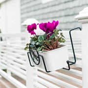 Подставка балконная для ящика на перила Стрекоза длина 50см металлическая 203-003 - фото 52516