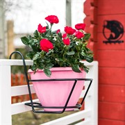 Кронштейн садовый навесной на 1 горшок 29см металл 51-408 - фото 52579