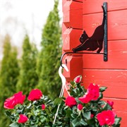 Кронштейн настенный Кошка для растений длина 29см металл 201-001B - фото 52588 Кронштейн настенный Кошка для растений длина 29см металл 201-001B - фото 52588