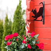 Кронштейн для цветов кованый Котёнок 201-002 - фото 52591