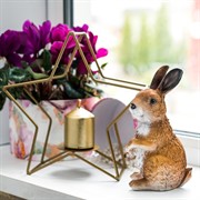 Подсвечник кованый Звезда под одну свечу 607-35-G - фото 52630