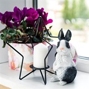 Подсвечник Звезда металлический под 1 свечу 607-42-B - фото 52640