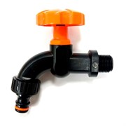 Кран с наружной резьбой 1/2 - фото 52748