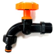 Кран с наружной резьбой 3/4 - фото 52750