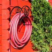 Кронштейн Бабочка для шланга кованый чёрный 802-004B - фото 52792