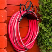 Кронштейн для садового шланга черный металлический Стрекоза 802-010B - фото 52889