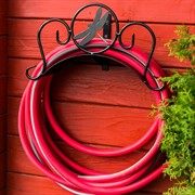 Кронштейн для садового шланга черный металлический Стрекоза 802-010B - фото 52891