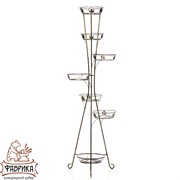 Подставка напольная Декор на 7 цветов высота 142см металл 18-007 - фото 5292 Подставка напольная Декор на 7 цветов высота 142см металл 18-007 - фото 5292