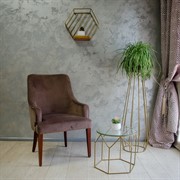 Стойка для флористики Лофт под 1 кашпо 15см высота 100см 66-440 - фото 52971