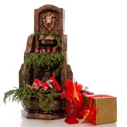 Фонтан садовый каскад Лев бронзовый US07687 - фото 53110