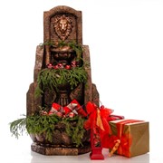 Фонтан садовый каскад Лев бронзовый US07687 - фото 53111