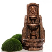 Фонтан садовый каскад Лев бронзовый US07687 - фото 53112