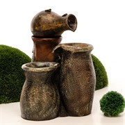 Фонтан садовый Кувшины перелив высота 76см стеклопластик U08998 - фото 53120