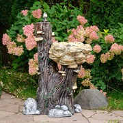 Фонтан садовый Грибы на дереве U08985 - фото 53126