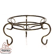 Цветочница напольная Классика на 1 цветок кованая высота 22см 70-151 - фото 5322