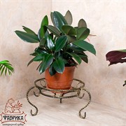 Цветочница напольная Классика на 1 цветок кованая высота 22см 70-151 - фото 5326