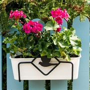 Кронштейн для балконного ящика Птичка длина 29см металл 203-001 - фото 53337