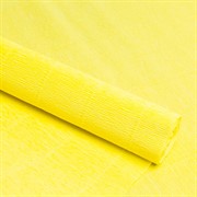 Бумага гофрированная простая лимонная 140г 975 - фото 53420